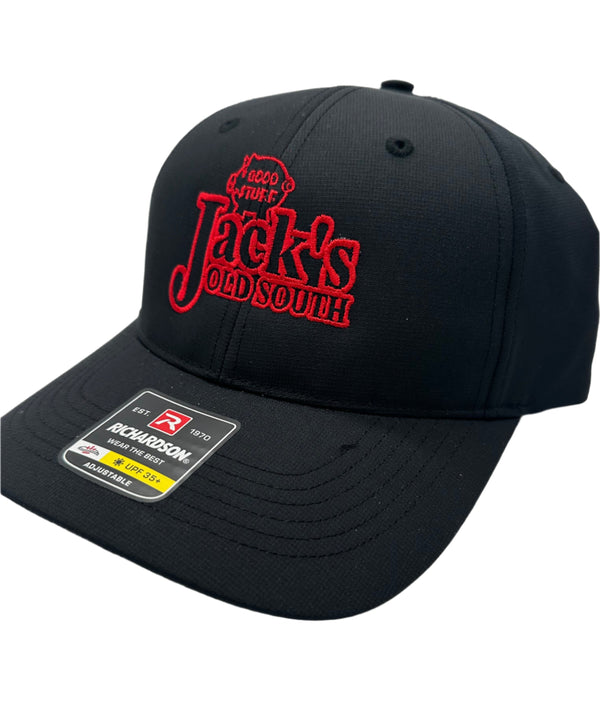 Jack's Old South Richardson 225 Black Stay-Dri Hat