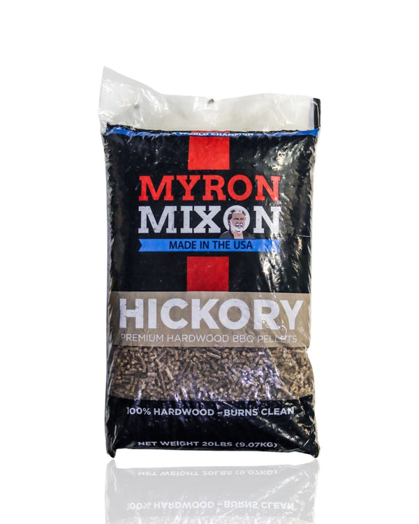 Myron Mixon Premium Hardwood BBQ Pellets