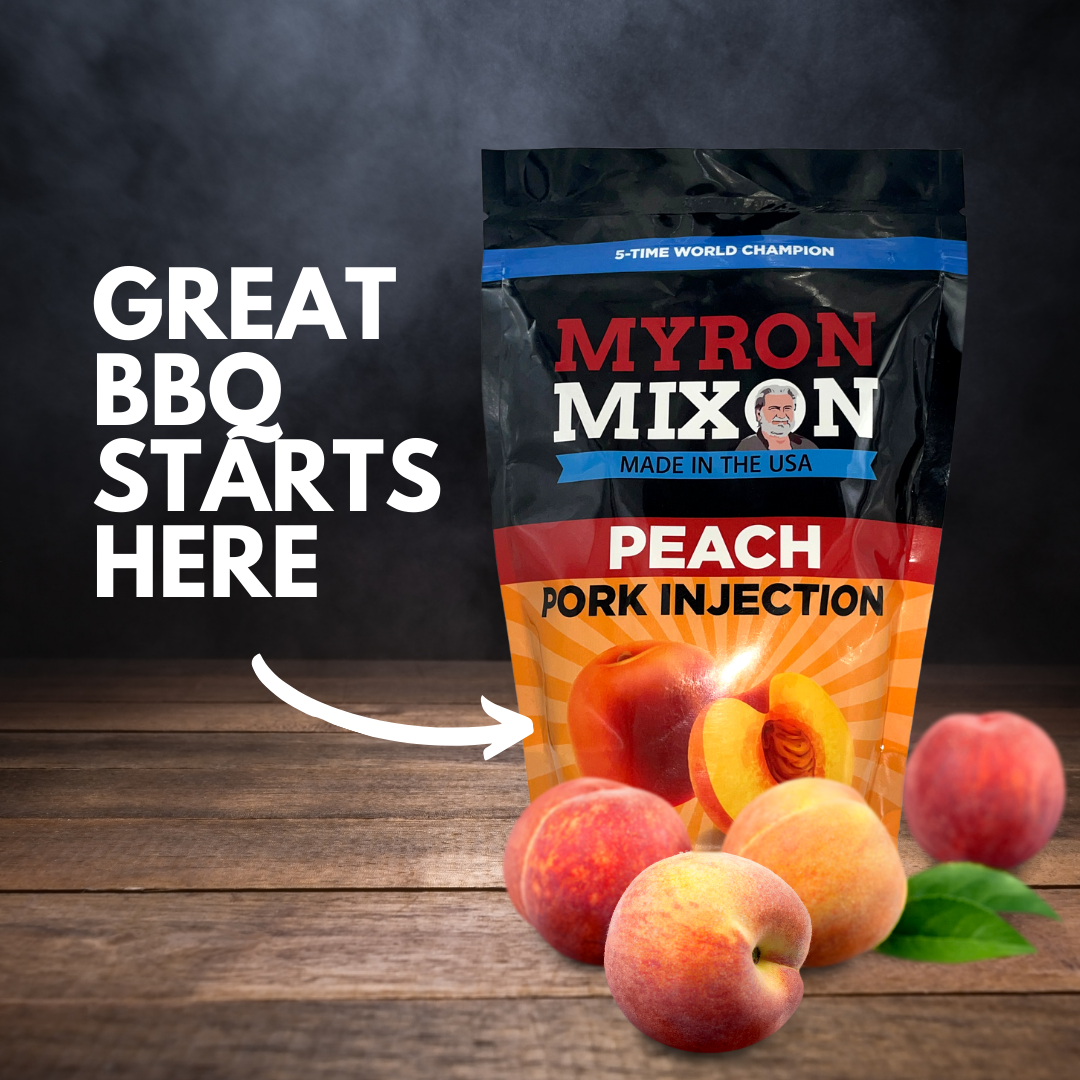 Myron Mixon Peach Pork Injection | Competition BBQ