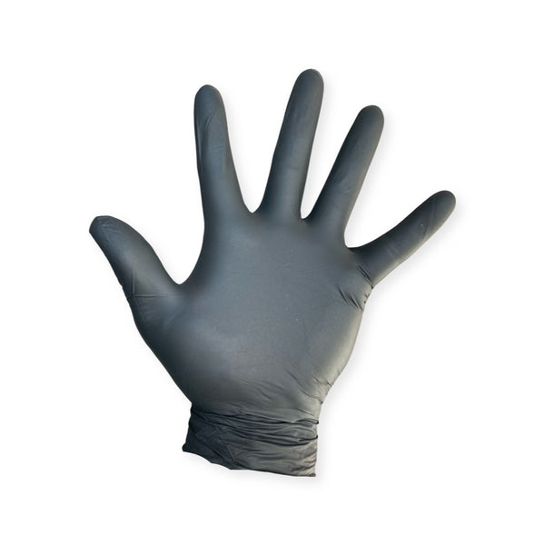 Black Nitrile Disposable Gloves - Pack of 100